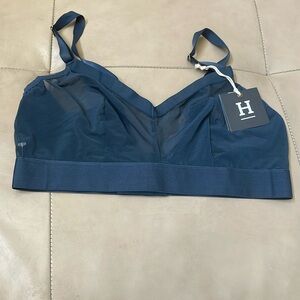 NWT Luxe Mesh Plunge Harper Wilde Bralette, Limited Edition Color, Size XL